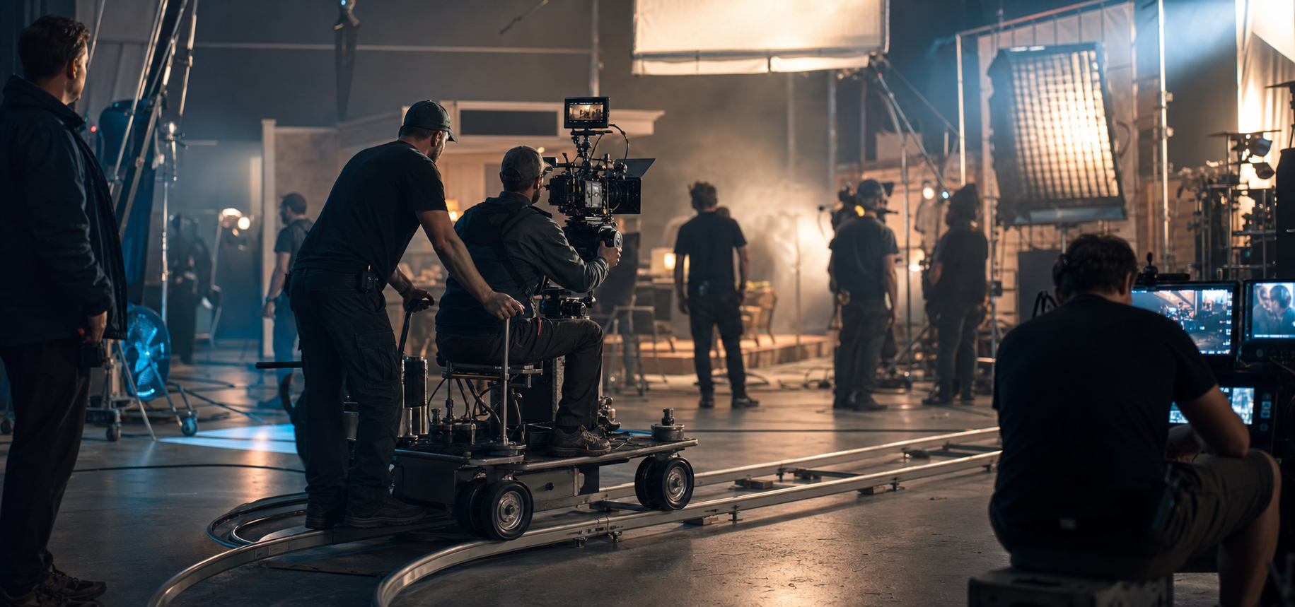 Set cinematografico di Inquadratura